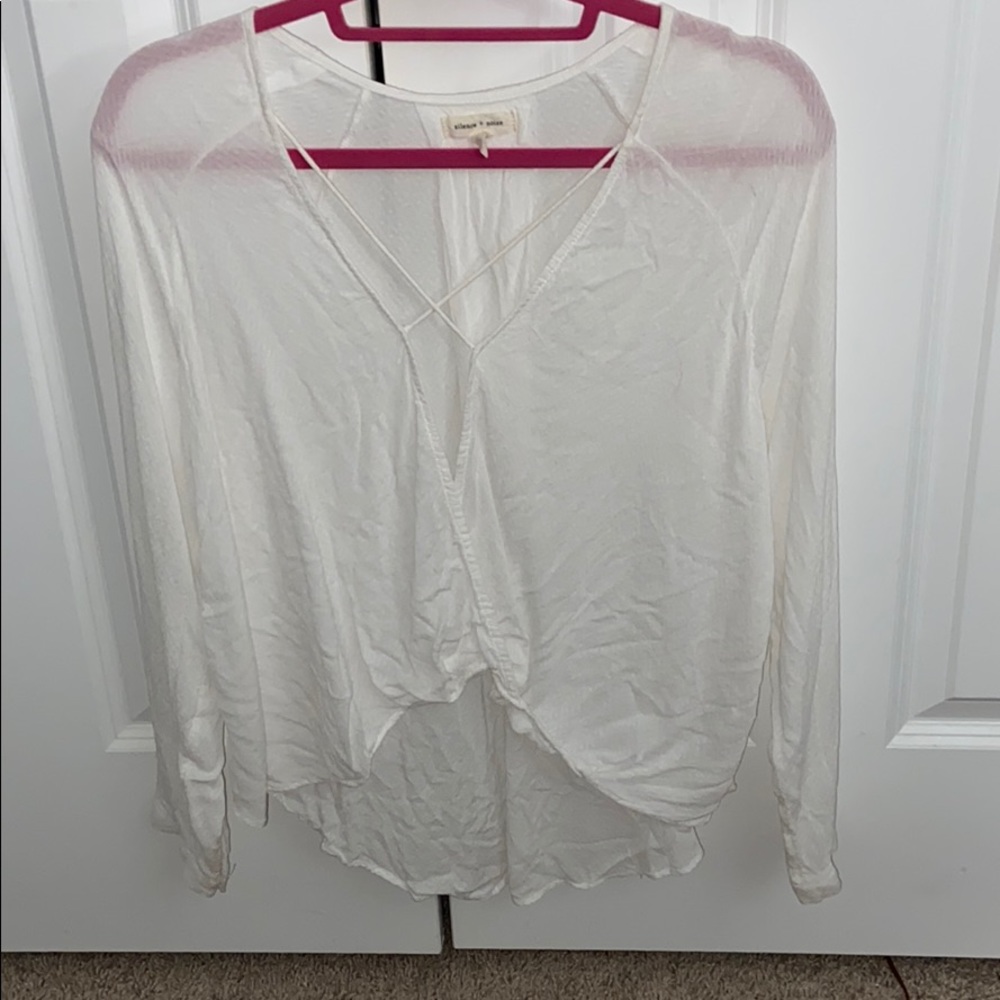 Flowy top white urban outfitters